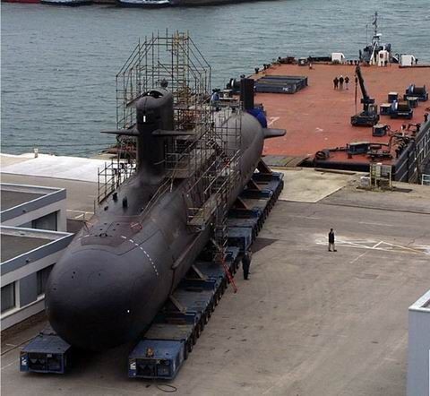 Tàu ngầm siêu trọng lớp S-80 của Tây Ban Nha.